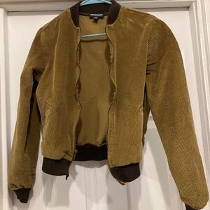 American Apparel Bomber  Corduroy Jacket
